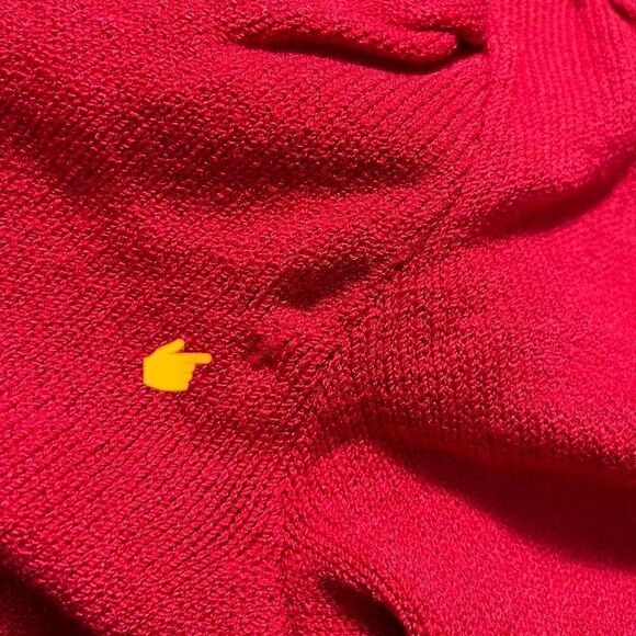 ST. JOHN Vintage Cropped Puff Sleeve Sweater S - Picture 7 of 9